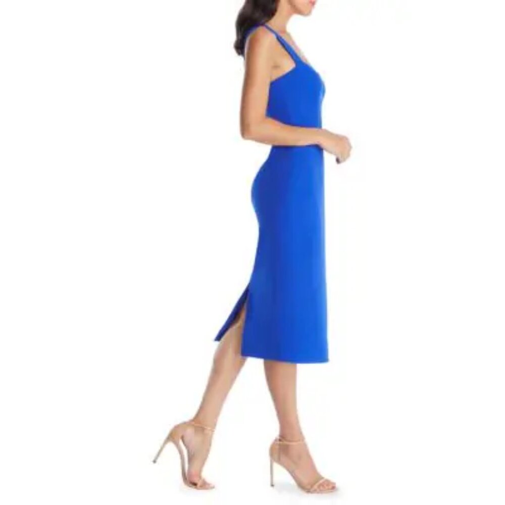 Dress the Population Cobalt Blue Sweetheart Neckline Sheath Dress - Size XS - Picture 3 of 7